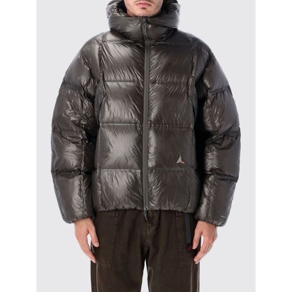 Roa Men Waterproof Quilted Nylon Down Jacket Roa With Hood And Logo